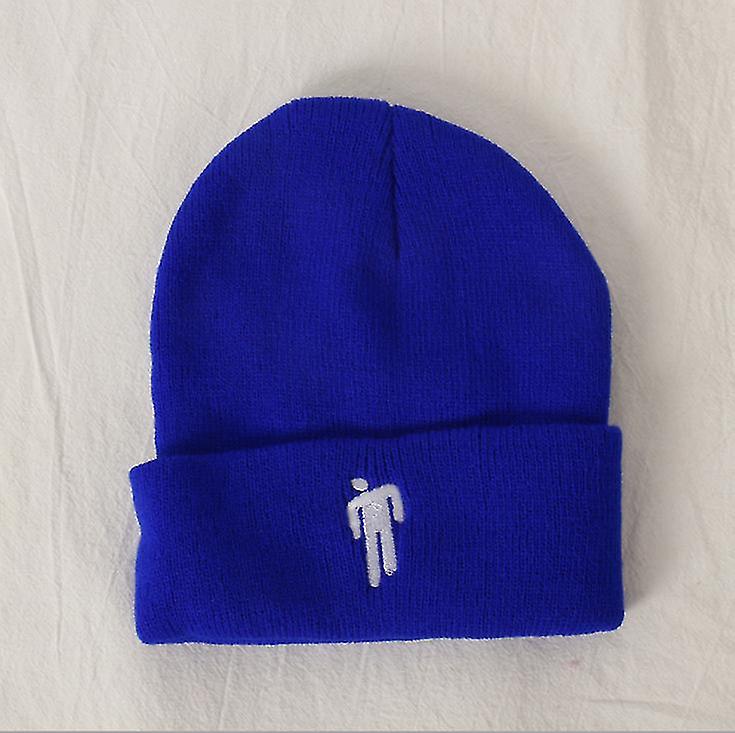 Blue Suitable For Autumn And Winter Knitted Hats, Hip Hop Hats, Woolen Hats, European And American Men Az13716