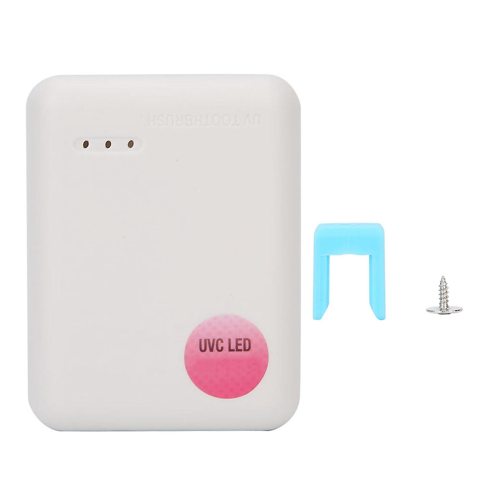 Portable Wall-mounted Ultraviolet Toothbrush (EU White)