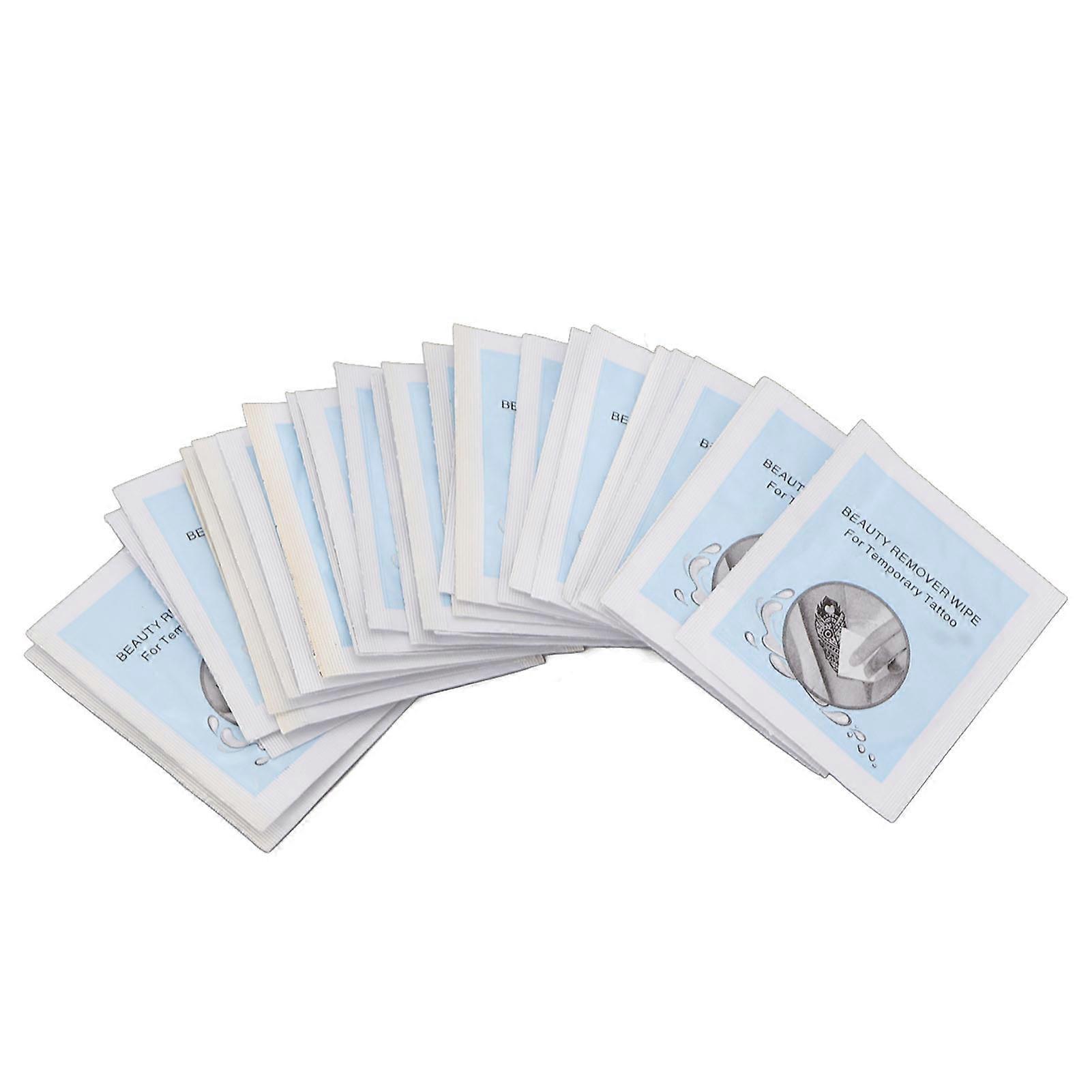 120pcs Tattoo Imprint Wipes Individual Disposable Cleaning Tattoo Pattern Remover Wipes