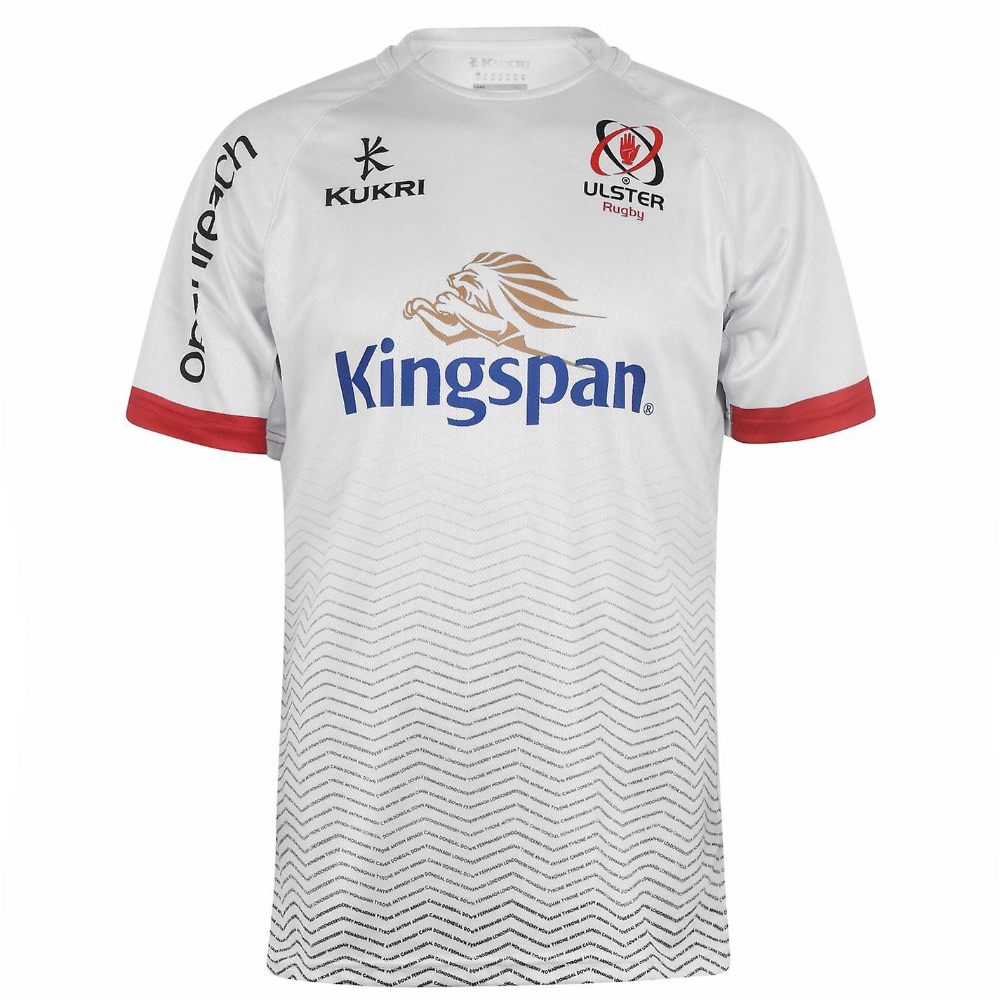 Kukri Mens Ulster Rugby Home Jersey 2019 20 Short Sleeve Performance T