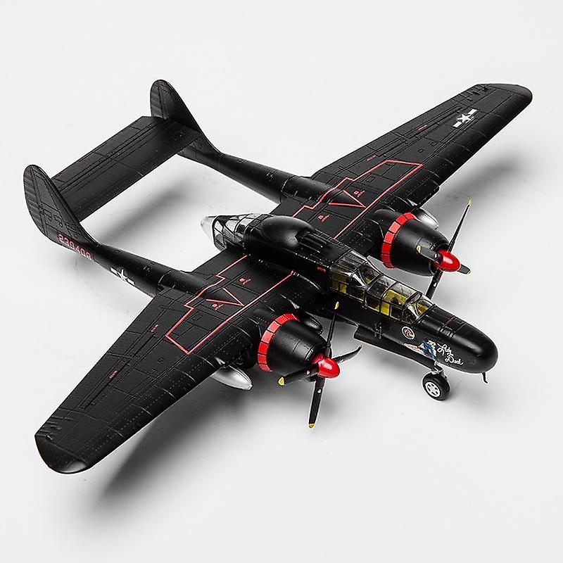 1:72 P-61B fighter model simulation toy model collection