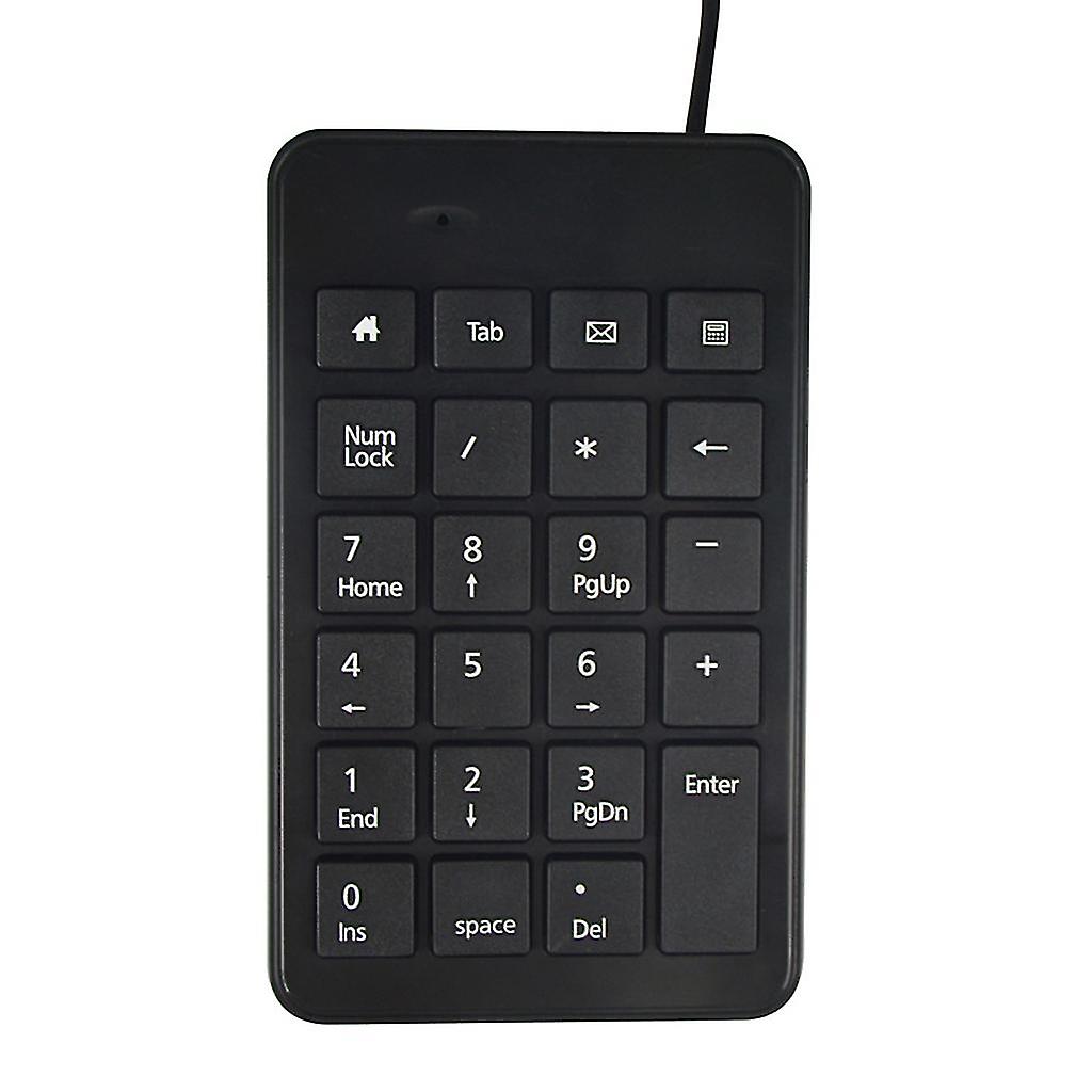 Small-size Usb Wired Numeric Keypad Numpad 23 Keys Mini Accounting Keyboard