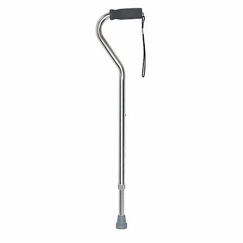 McKesson Offset Cane Aluminum 30 to 39 Inch Height Silver, Count of 6 (Pack of 1)