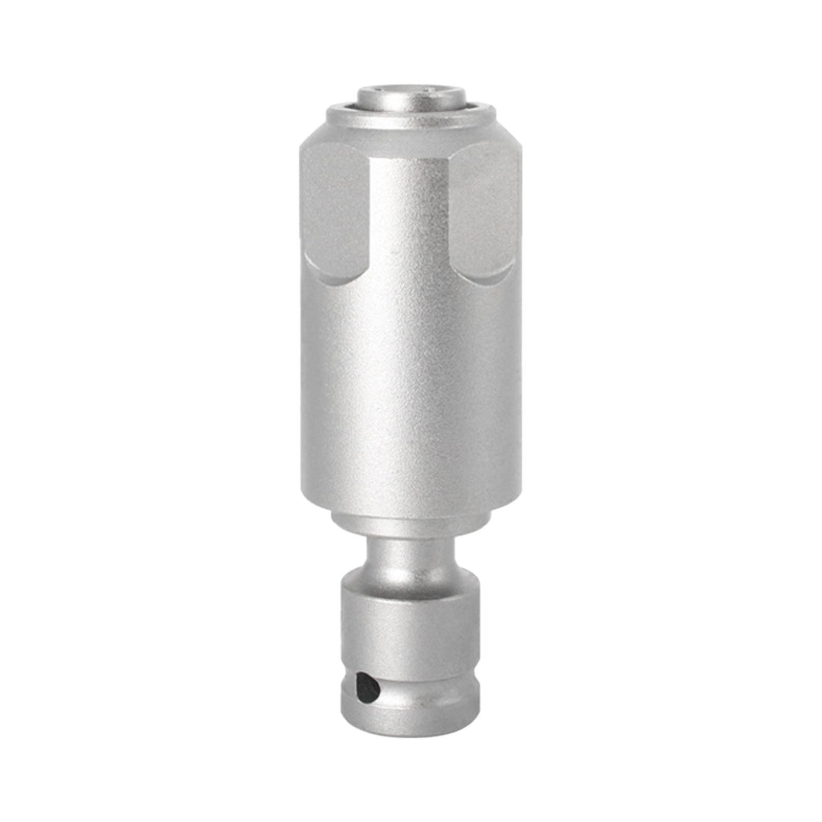 Chuck Adapter Impact Adapter Quick Release Ratchet Socket Converter for Drills in Auto and Impact Driver Construction Works