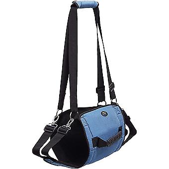 Dog Harness, Pet Emergency Backpack, Dog Lift Harness for Nail Trimming, Joint Injury (Blue)