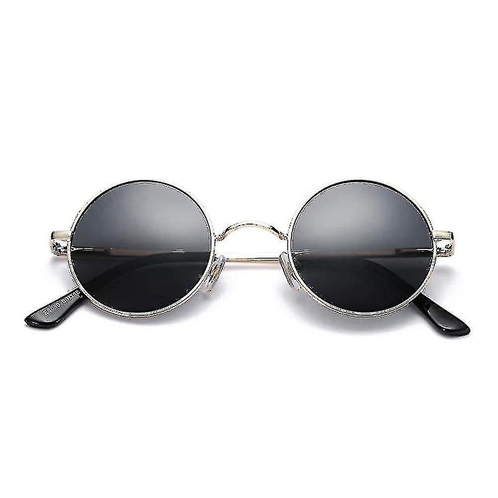 Retro Small Round Polarized Sunglasses For Men Women John Lennon Style