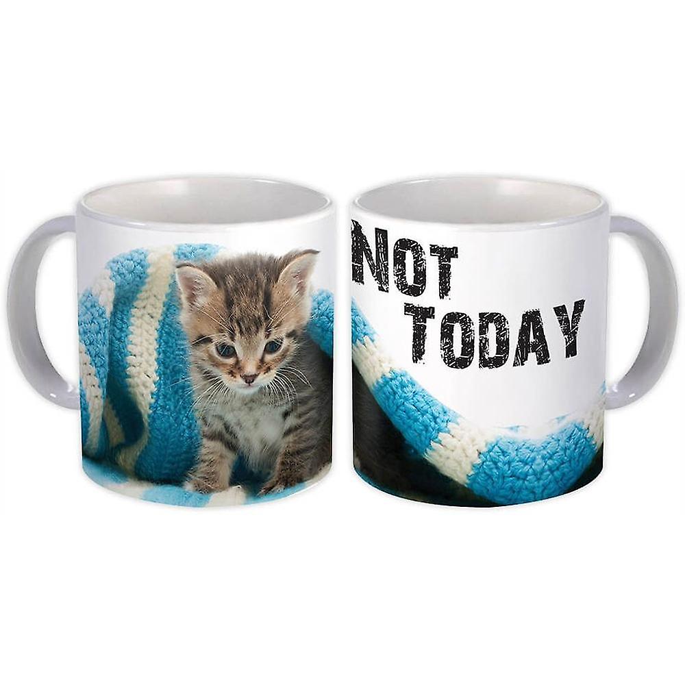 Gift Mug: Cat Not Today Towel