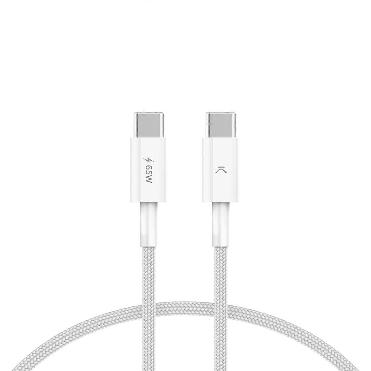 USB kábel KSIX biely 1 m