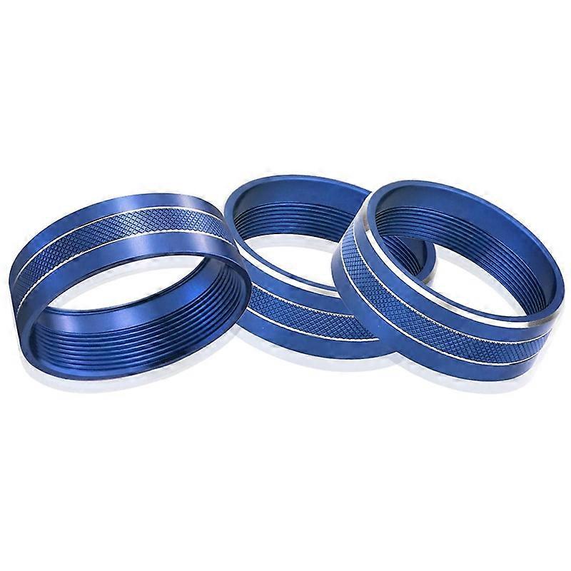A/C Button Cover Switch Ring Trim for JK 2011-2017 Compass 10-16 Liberty 08-12 08-14, Blue