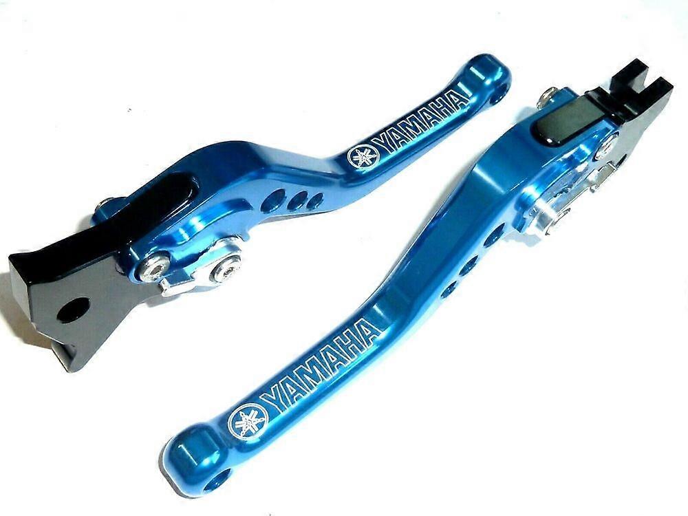 YAMAHA XS750SE  1979 - 1982 SHORT BLUE BRAKE & CLUTCH LEVERS SET TRACK ROAD