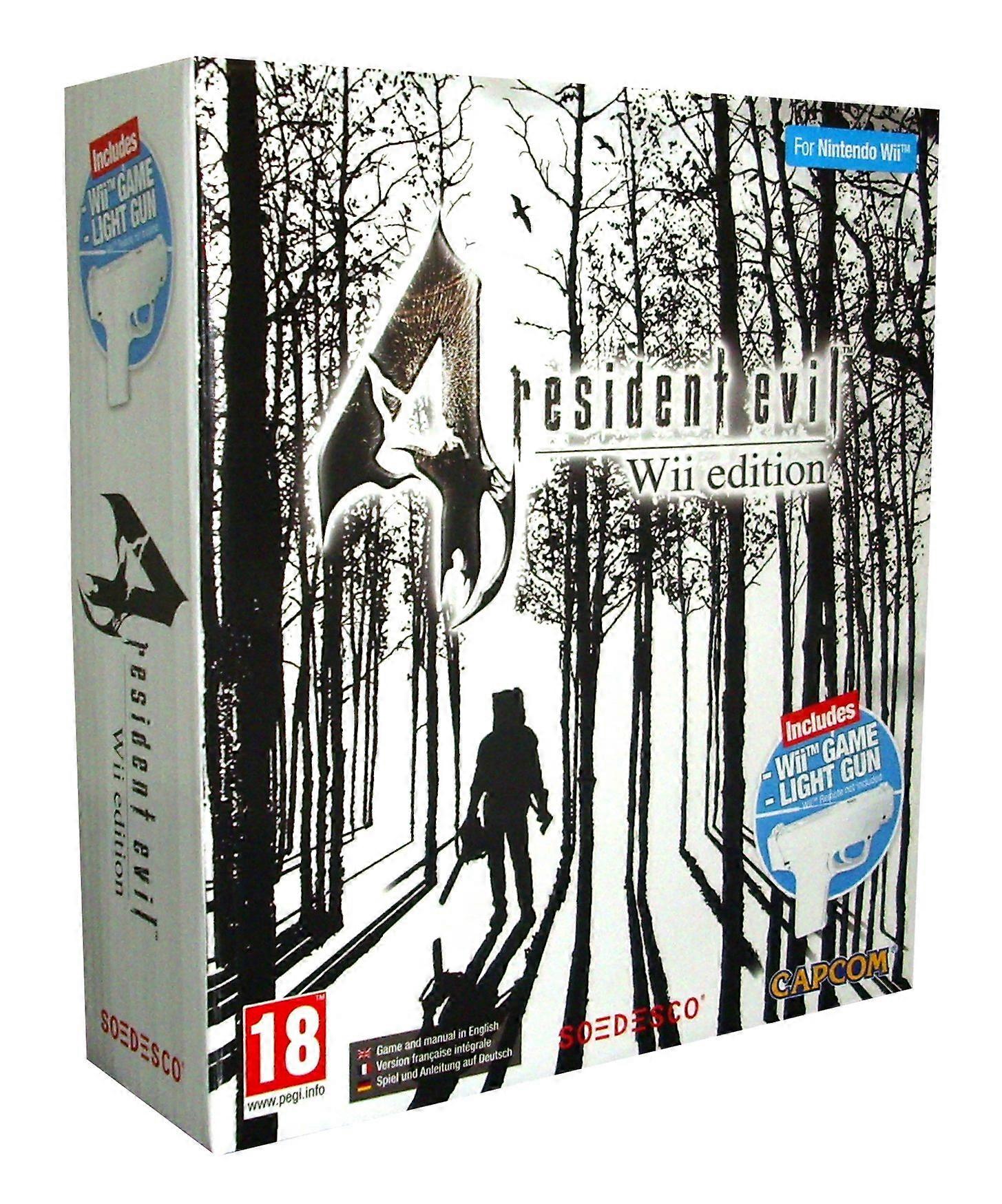 Resident Evil 4 Wii Edition BUNDLE LIGHT GUN - PAL - New & Sealed