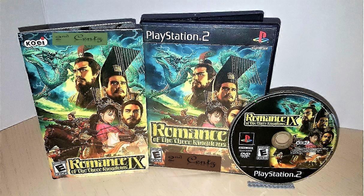 Romance of the 3 Kingdoms 9  Game -  - PAL - New & Sealed