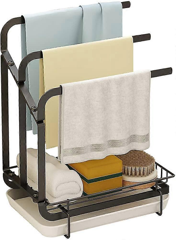 Kitchen Sink Sponge Holder, Countertop Kitchen Storage And Organization