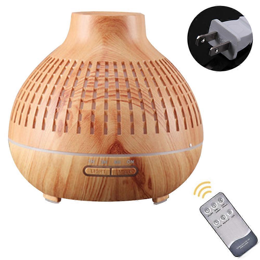 Diffusore di aromi da 400 ml, umidificatore d'aria Lampada di fragranza ad ultrasuoni Atomizzazione Diffusore elettrico con umidificatore a 7 colori a LED per oli essenziali per la casa, yog