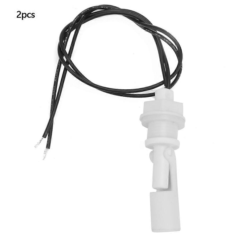 2Pcs PP Tank Water Level Sensor Control Horizontal Liquid Mount Float Switch(F Type) YEMAA