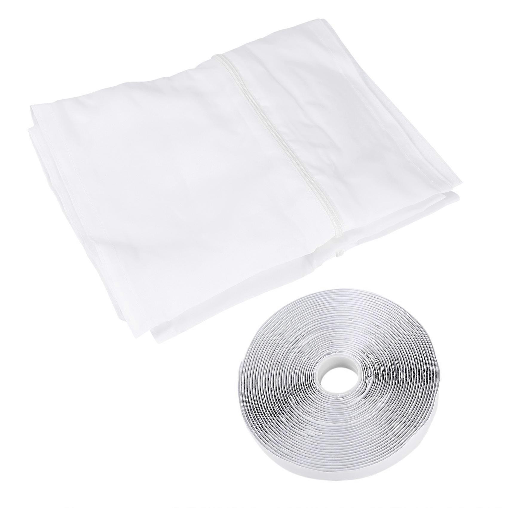 AirLock Window Seal for Portable Air Conditioner,400 Cm Flexible Cloth Sealing Plate Window Seal wi