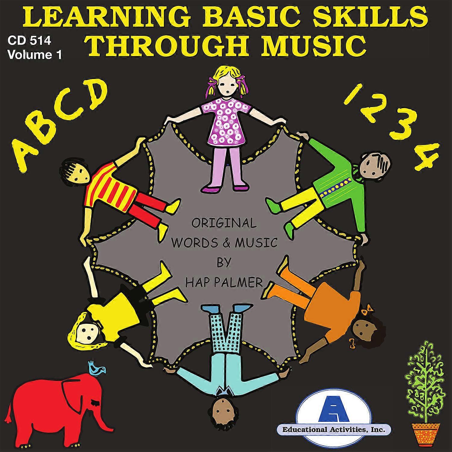 Hap Palmer - Learning Basic Skills Through Music - Vol. 1  [COMPACT DISCS] USA import