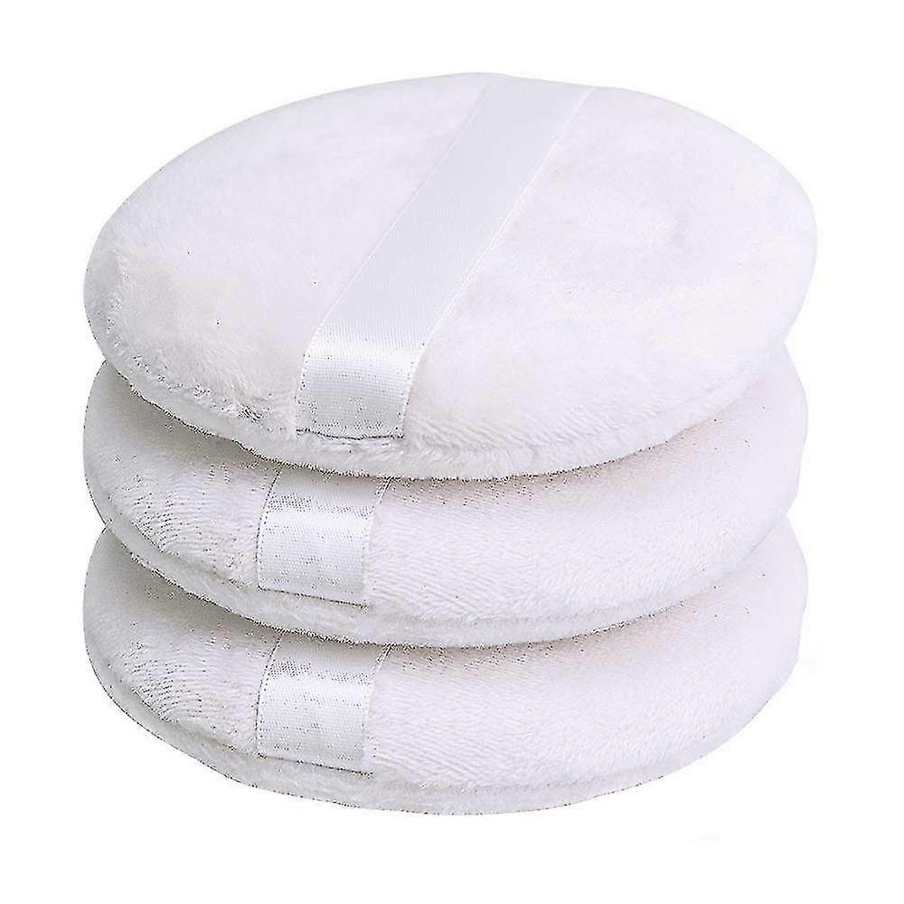 3 Pack Washable Large Powder Puff