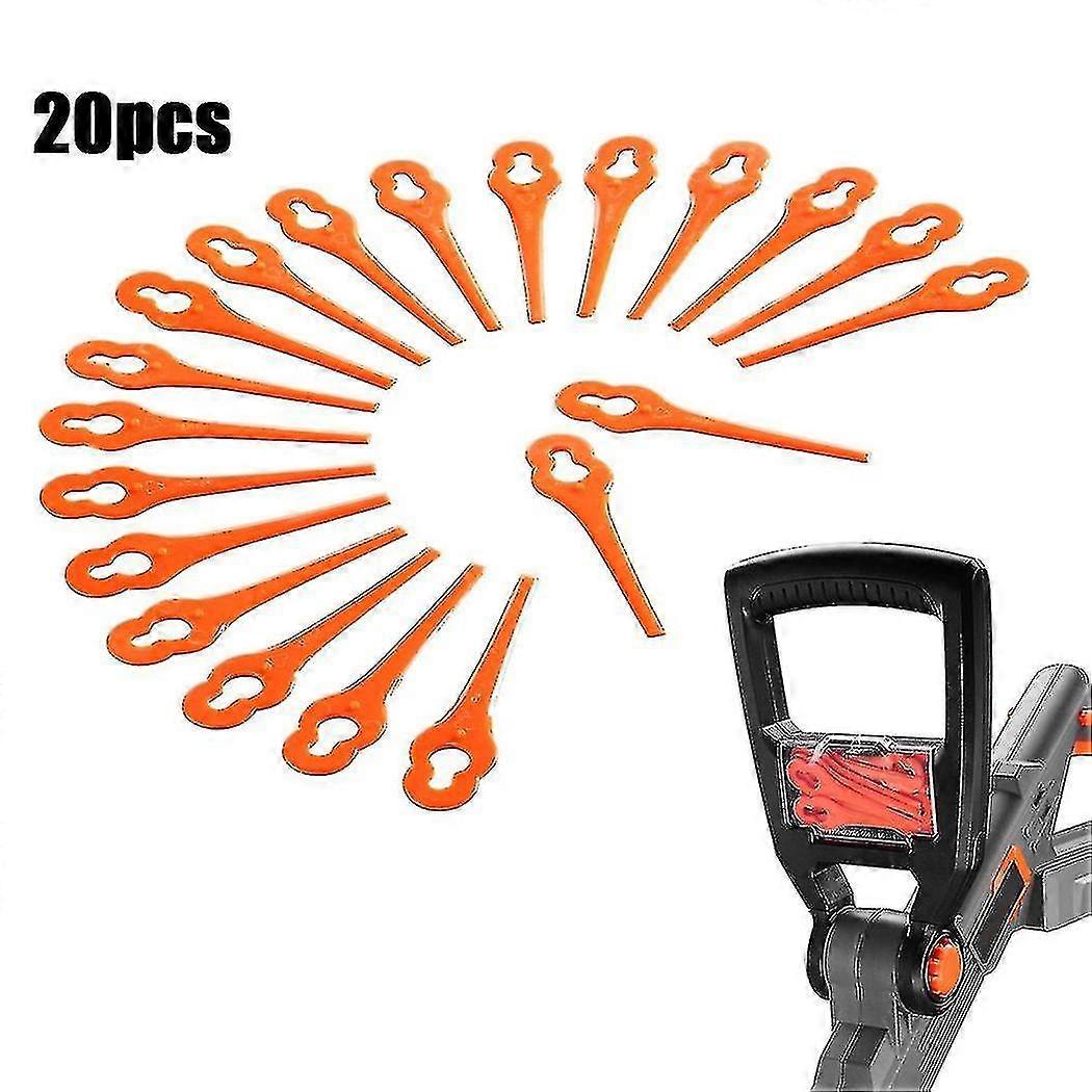20pcs Replacement Knives / Blades 20v Cordless Grass Trimmer Fx-e1rt20