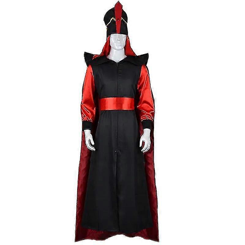 Anime Οι Αραβικές Νύχτες Aladdin Jafar Κοστούμια Cosplay Aldult Απόκριες Κοστούμι Για Άνδρες Κοστούμι Κόμμα Στολή Πλήρες Σετ Ένδυση -ZHENV