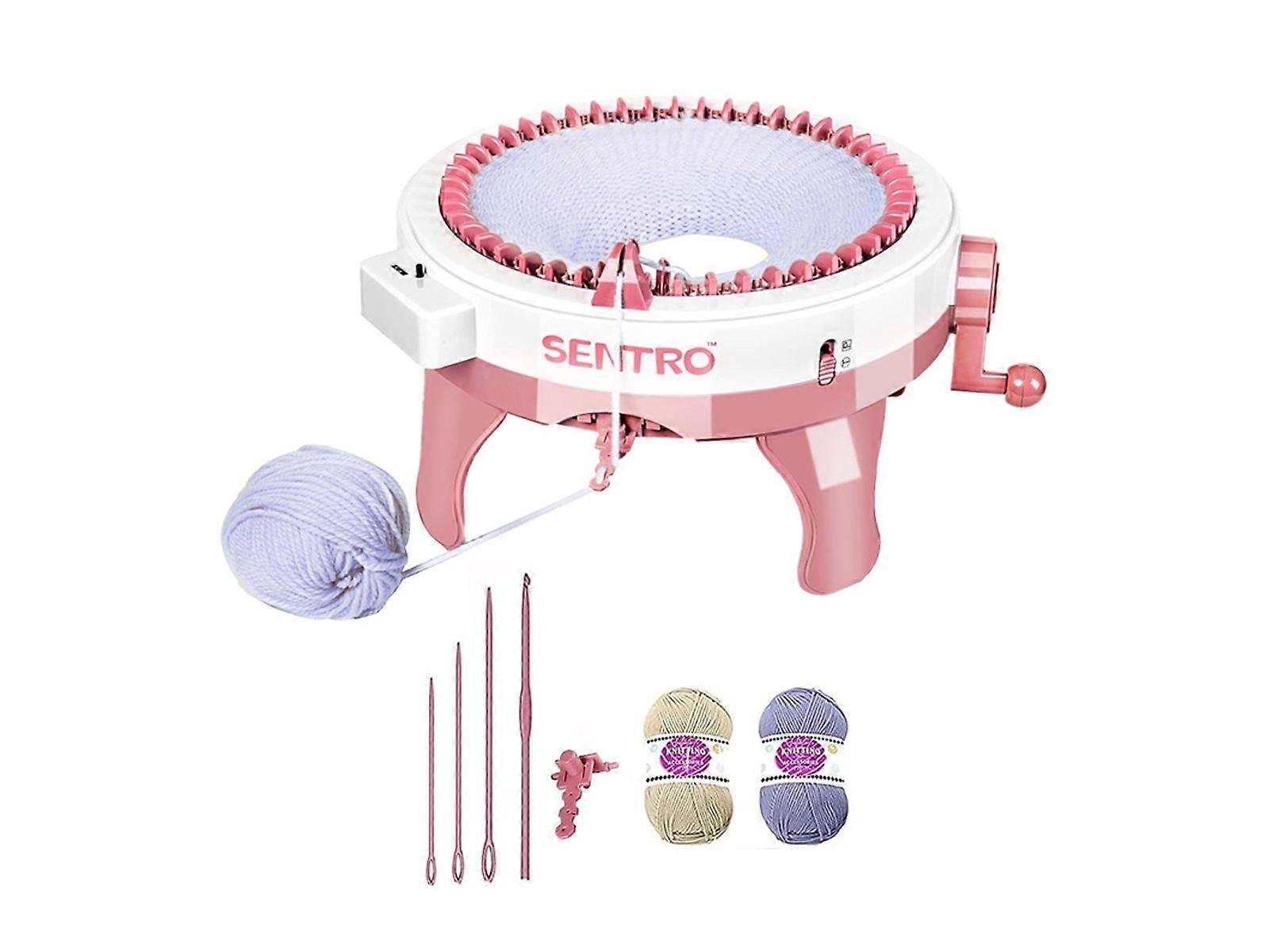 48 Needles Circular Knitting Machine DIY Weaving Loom Kit with Row Counter