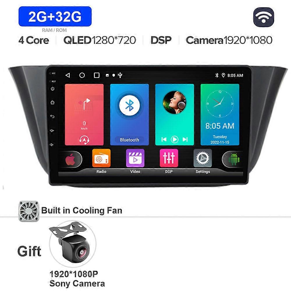 9 DSP Android 13 Car Radio With Bluetooth For Iveco Daily 2014+ Carplay Auto WIFI 4G Multimedia Player GPS Navigation AutoRadio