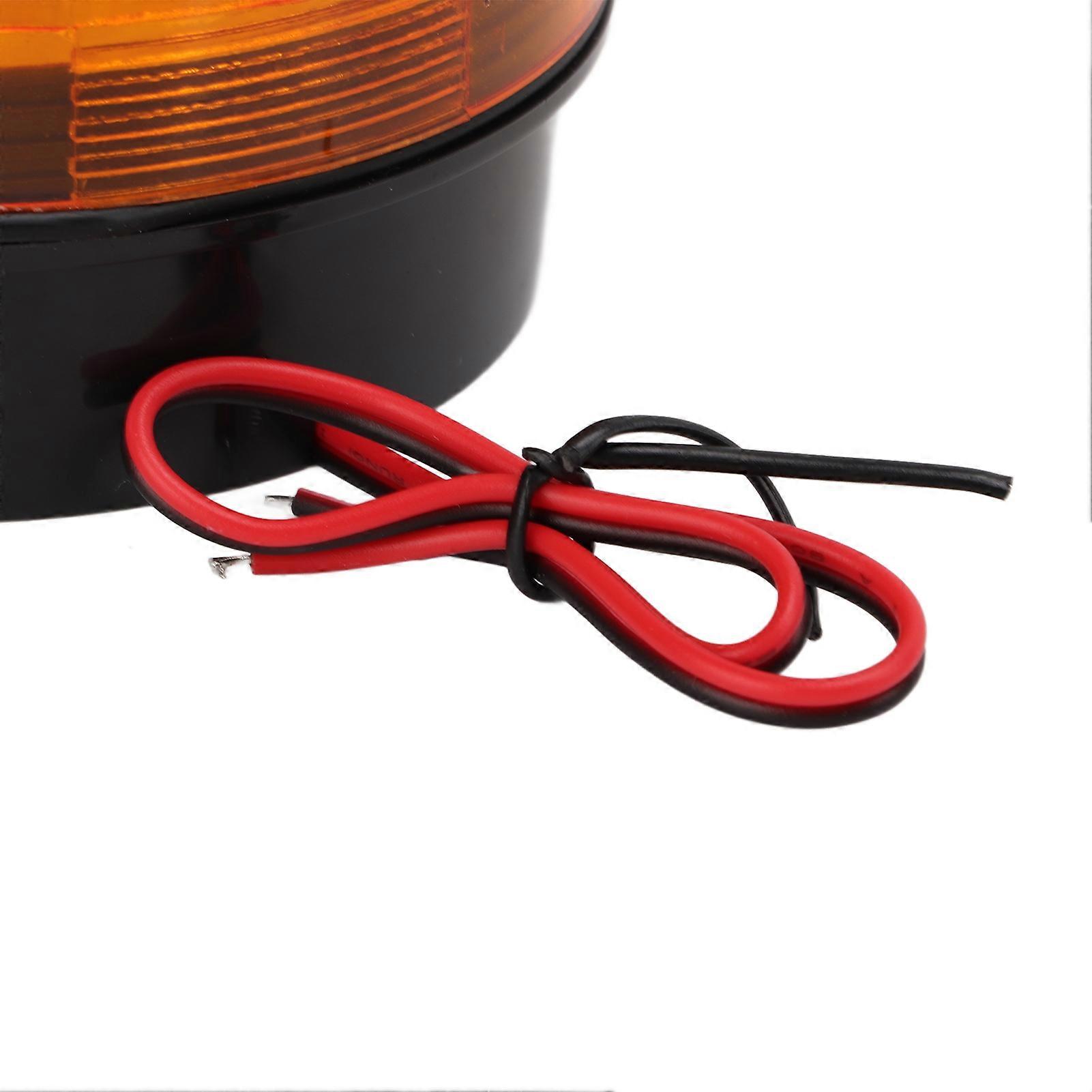 05E LED Warning Flash Beacon Lights Yellow Strobe Safety Flashing Warning Lamp for Security Guard Box Tunnel Industrial12V
