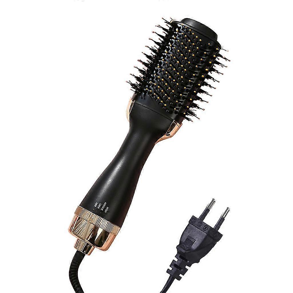 vysoušeč vlasů kartáč na vlasy žehlička elektrický 3 režimy vysoušeč vlasů žehlička