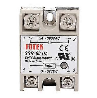 40a Single-phase Solid State Relay Module Ssr-25da Dc Control Ac Ac Ac Control Ac Small Ssr-10da Ssr-40da 10a 25a