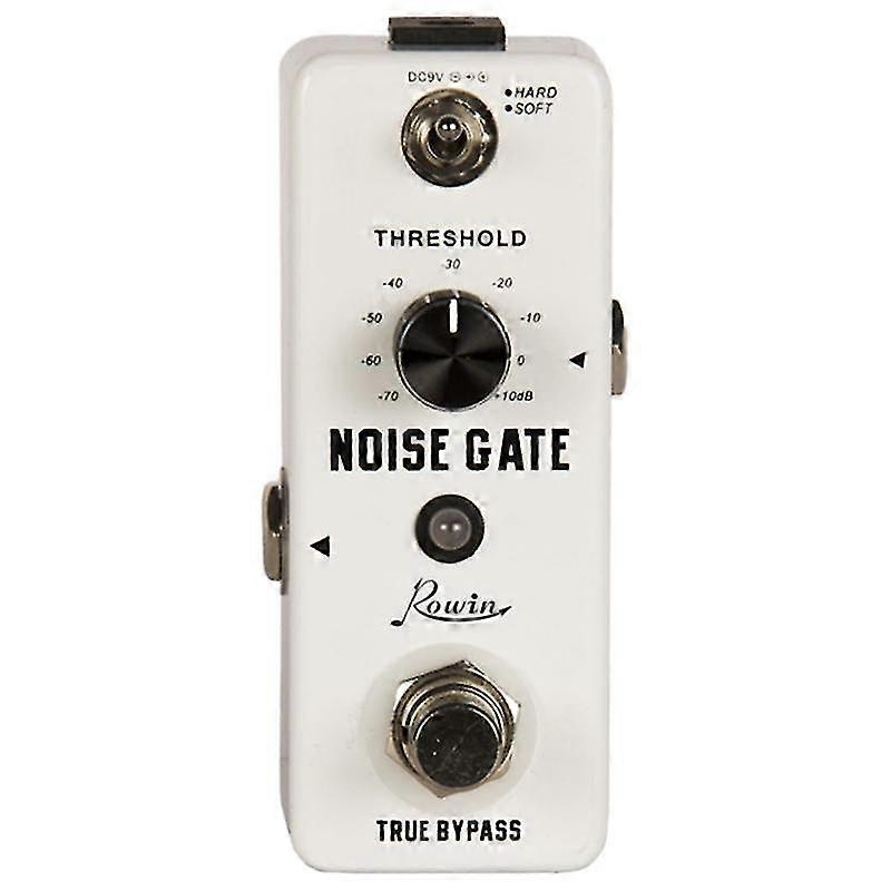 Noise Gate Gitarr Pedal Gitarr Effekt Pedaler Noise Suppression Effects för elgitarr Hard Soft Modes