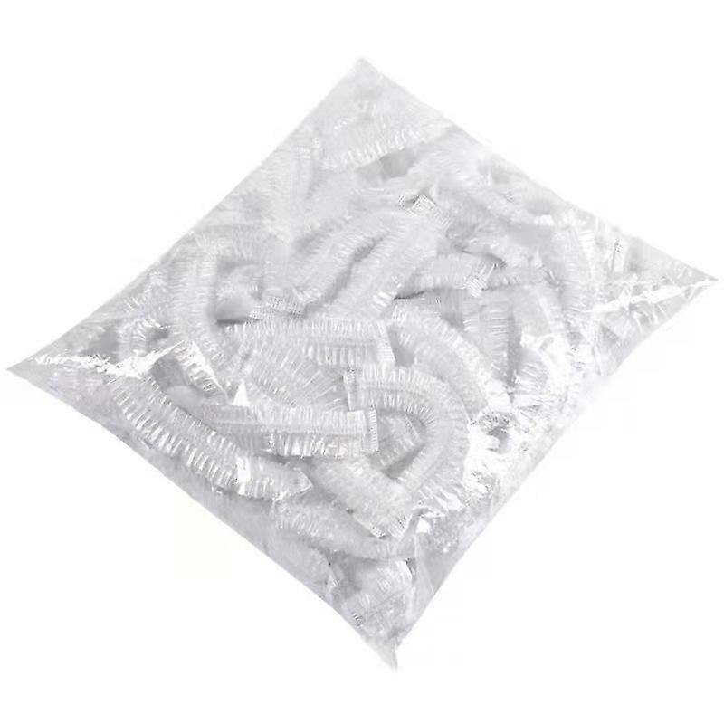 Shrinkable Fresh Keeping Bags 100 Pack Cling Film Bag-Elastic Food Storage Covers Lids,Universal Elastic Stretch Bowl Lids Kitchen Supplies for Fruit/