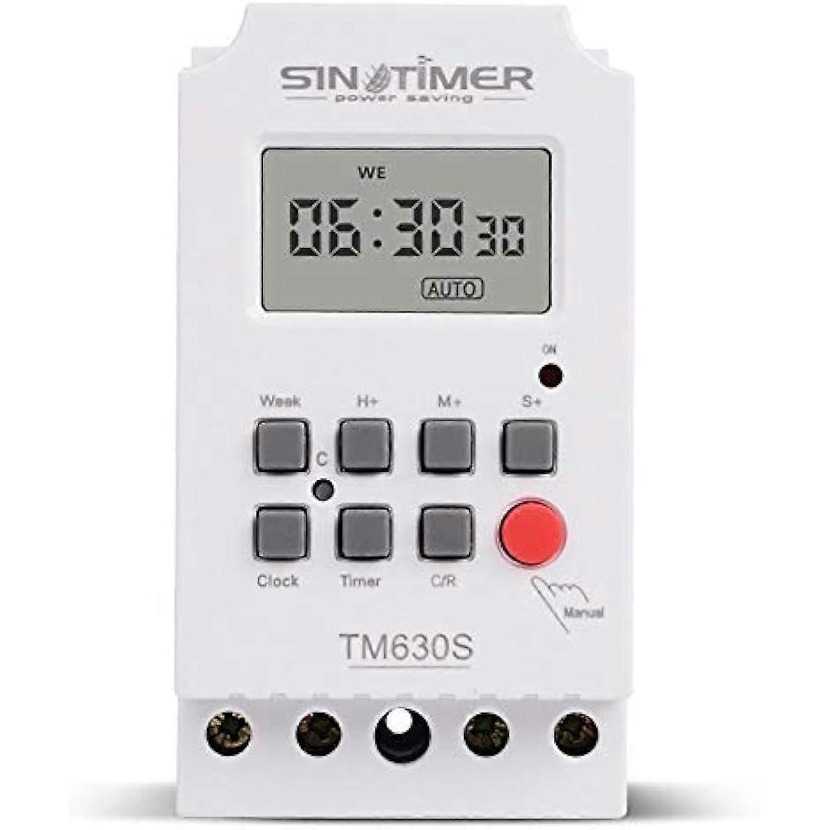 Timer Controller  12 V Digital Display Programmable Timer Switch Second Control Timer Kitchen Lamp Automatic Cycle Timer Switch
