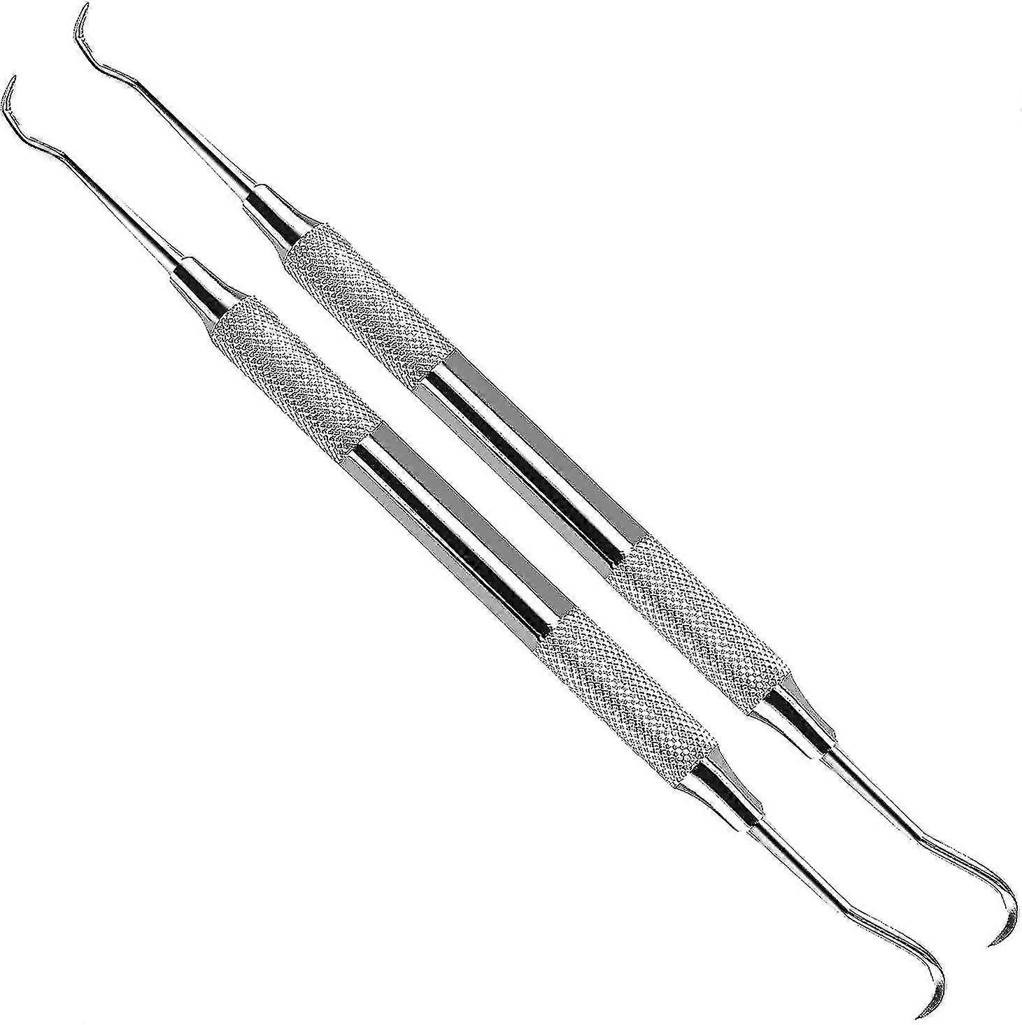 Professional Tartar Scraper Tool -double Ended Tartar Remover For Teeth(pack Of 2)