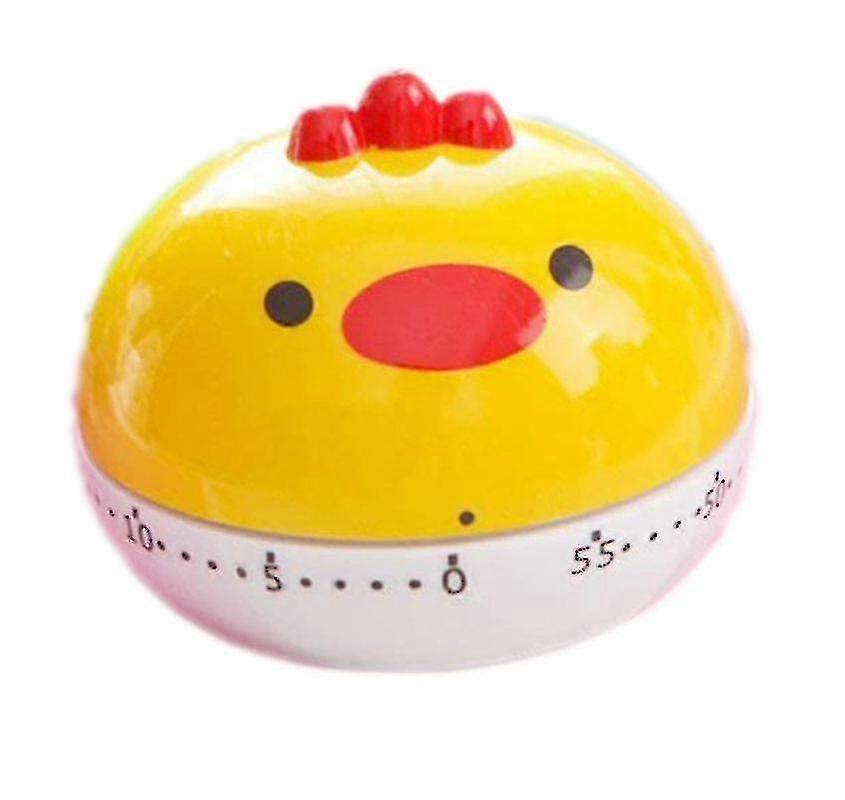 Kitchen Timer With Cute Cartoon Chicken Motif, Mechanical Timer High Quality