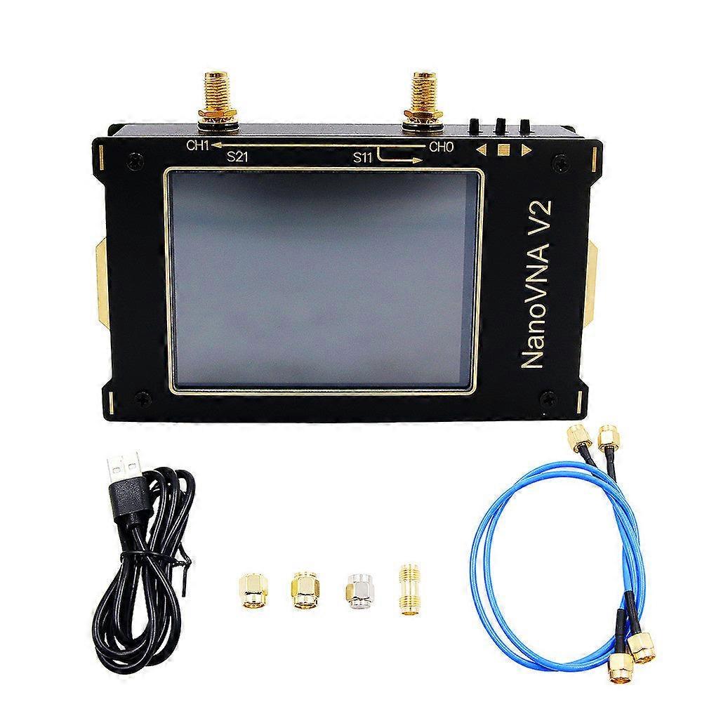 3.2 Inch Nanovna V2 Vector Network S-a-a-2 Nano Vna Tester 50khz-3ghz Mf Hf Vhf Uhf Usb Logic Antenna Analyzer Meter