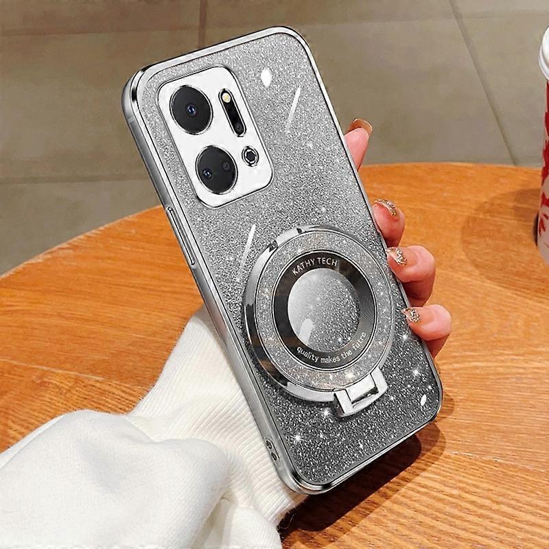 Round Holder TPU Phone Case For Honor X7a