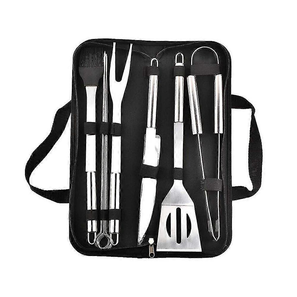 9 Piece Stainless Steel Bbq Tool Set