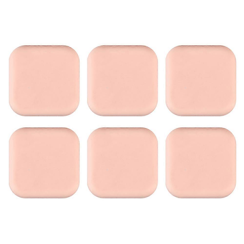 6 sztuk Ograniczniki drzwi Osłona ścienna Osłona bufora Klamka, Zderzak klamki, Tłumik samoprzylepny, Miękka gumowa podkładka do domowego biura,