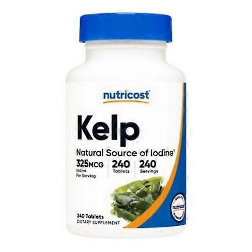 Nutricost Kelp Tablets Iodine ,325 Mcg ,240 Count