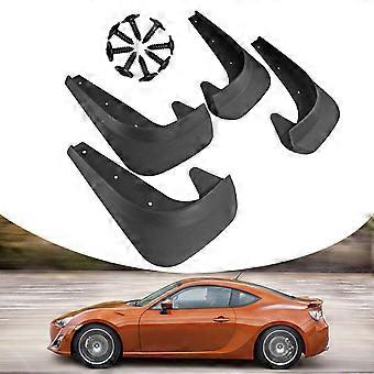 Universal Car Mud Flaps Splash Guards Soft Plastic Front Rear Mudflapsfor for Most Vehicles 250x180mm Auto Accessories Set of 4