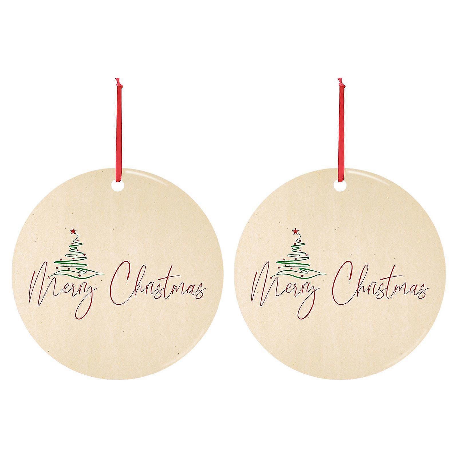 تخصيص الزينة على شكل الحلي المعلقة لتزيين عيد الميلاد