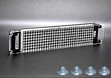 LED Auto Universal Display Scrolling Screen Expression USB Light Dynamic Turn Signal Rear Brake Sense Lamp Modification Set