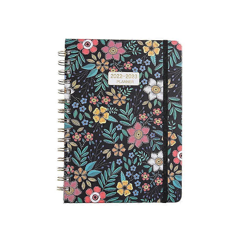 1pcs 2022 planner - weekly  monthly planner 2022 with marked tabs
