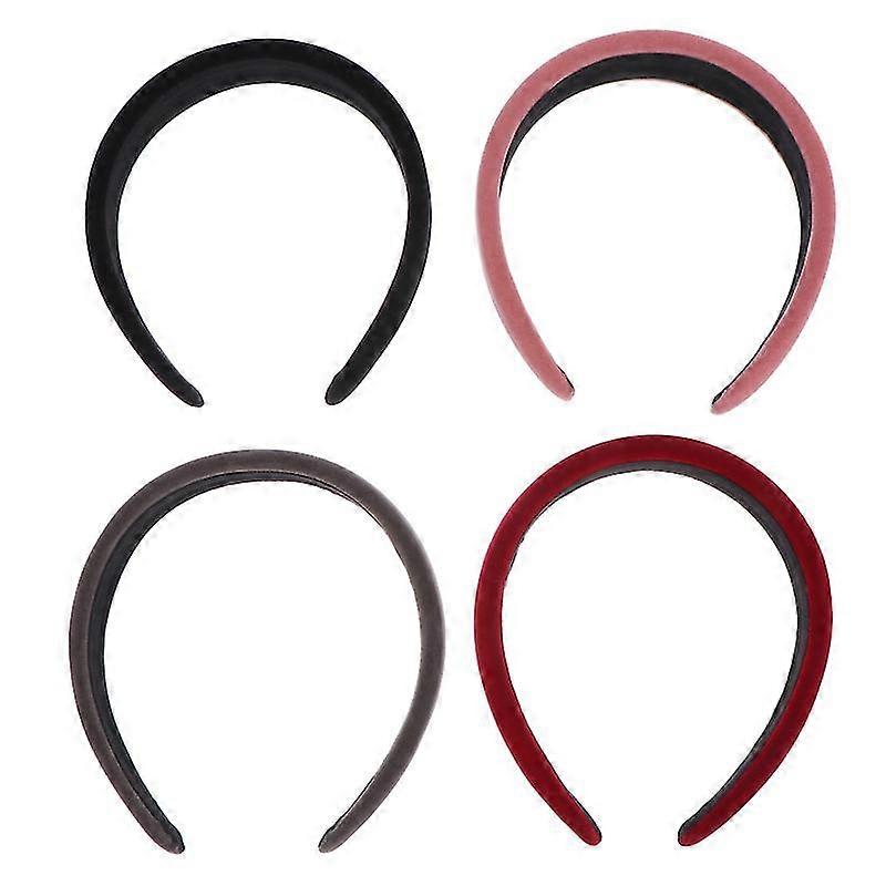 4pcs Padded Headband-c
