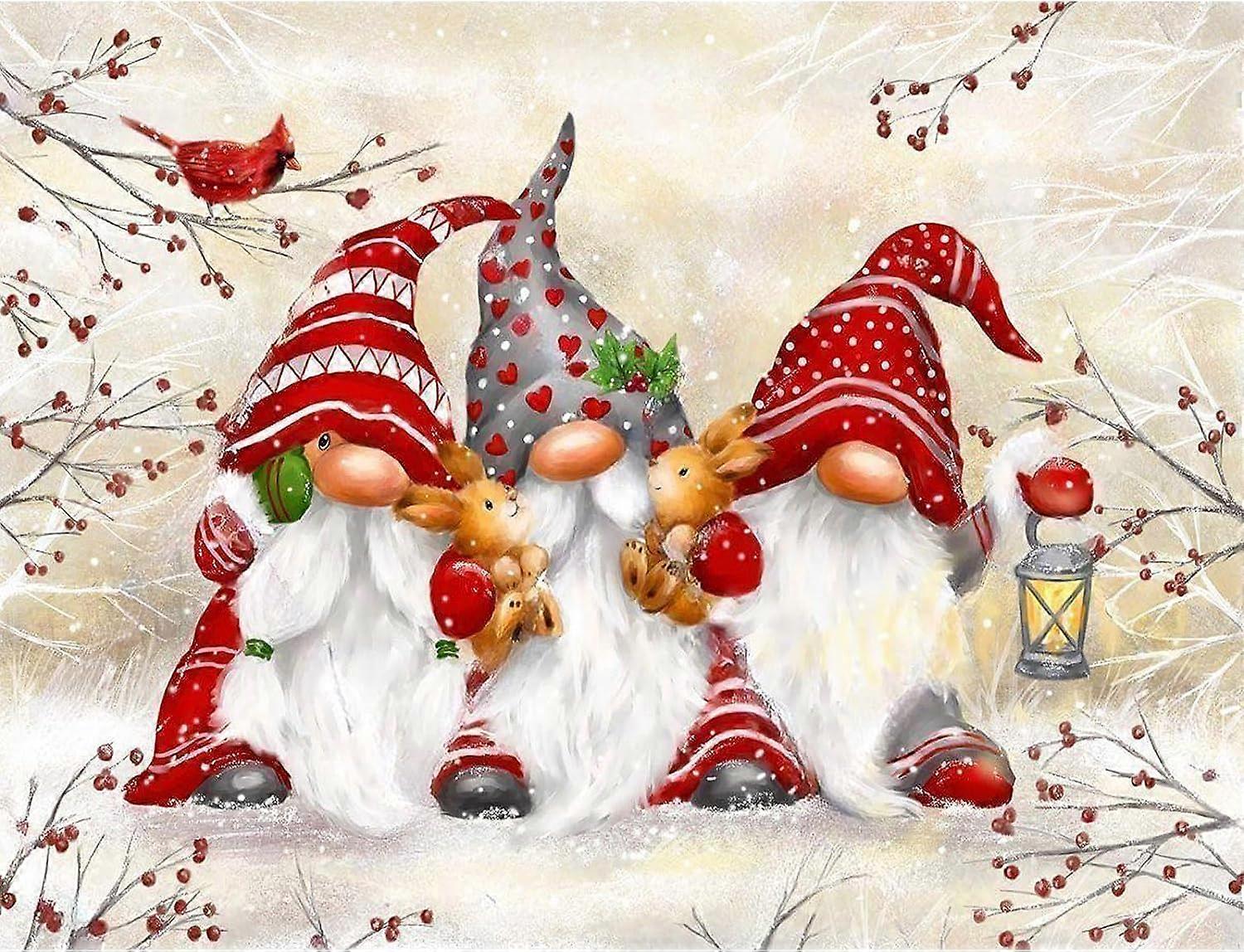 Dverger 5D diamantmalingssett 30x40 cm A