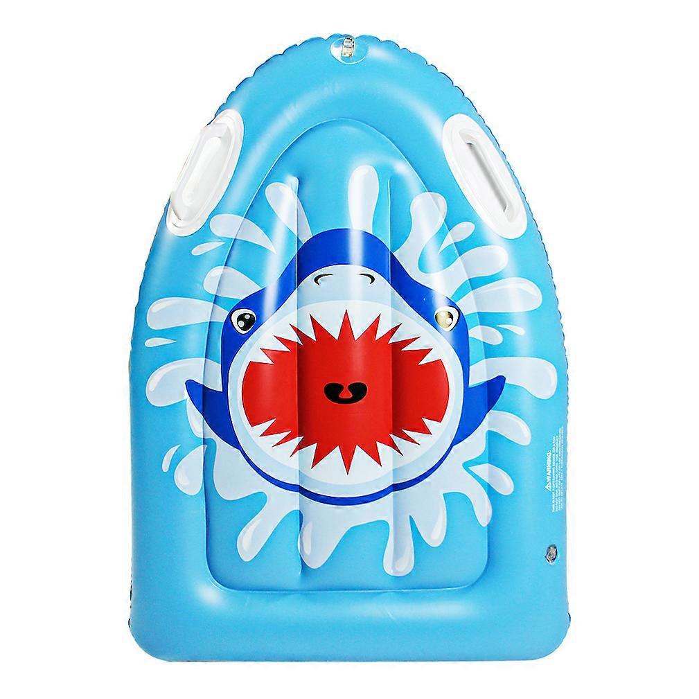 Shark Surfing Pool Float  Inflatable Floating Lounge Raft