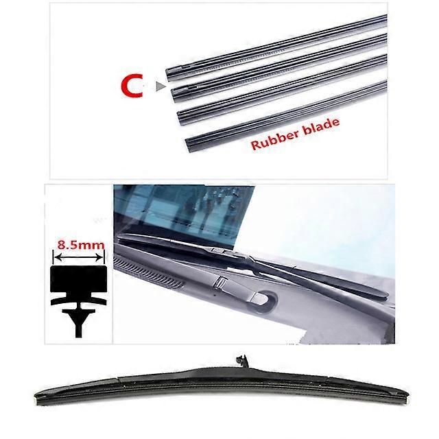 Various Car Wiper Blade Refills Rubber 14 16 17 18 19 20 21 22 23 24 26 28 30 32 Inch Auto Windshield Accessories