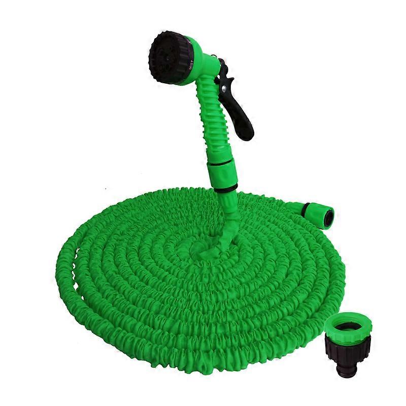 50FT/15M 3 Times Expandable Garden Hose Leak-proof Expandable Hose High Pressure Telescopic Watering Pipe Magic Flexible Water Hose with 7 Function Sp
