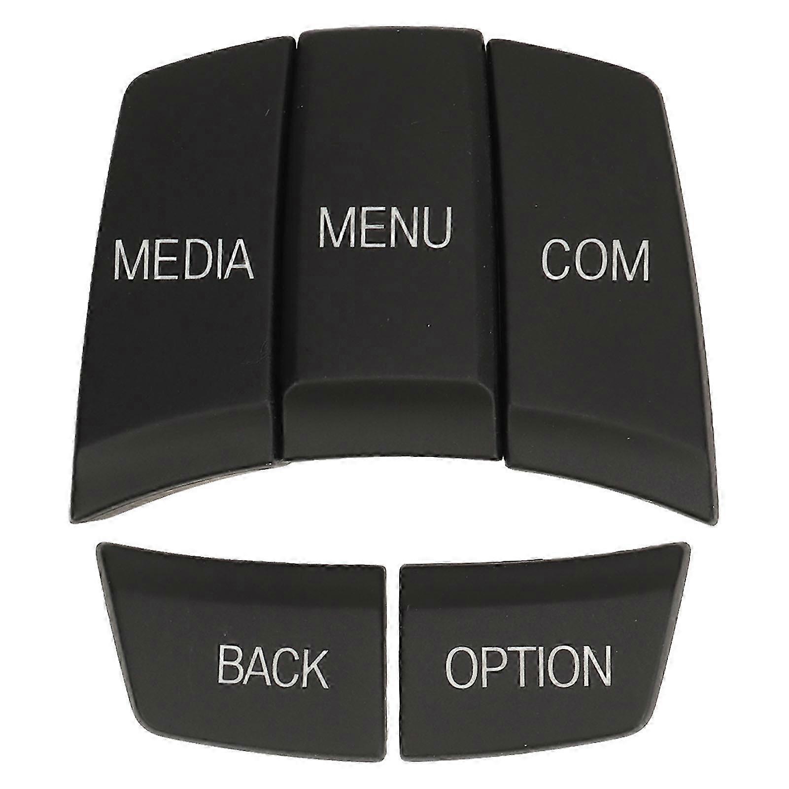 Lot de 5 boutons de commande multimédia pour voiture, surface exquise, compatible avec les modèles F20, F21, F22 et F23.