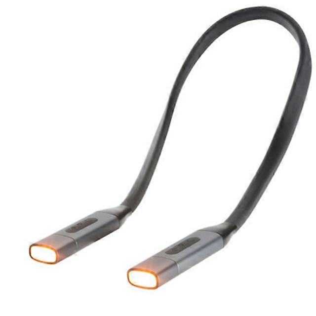 USB Reading Lamp Neck Book Light Rechargeable HandsFree Portable LED Reading Light For Camping Repairing Lighting